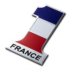 2019 NO.1 Flag 3D Metal Car Emblems Sticker for Ford, Toyota, Mitsubishi, Honda, BMW, Mercedes Logo (France)