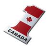 2019 NO.1 Flag 3D Metal Car Emblems Sticker for Ford, Toyota, Mitsubishi, Honda, BMW, Mercedes Logo (Canada) view 1