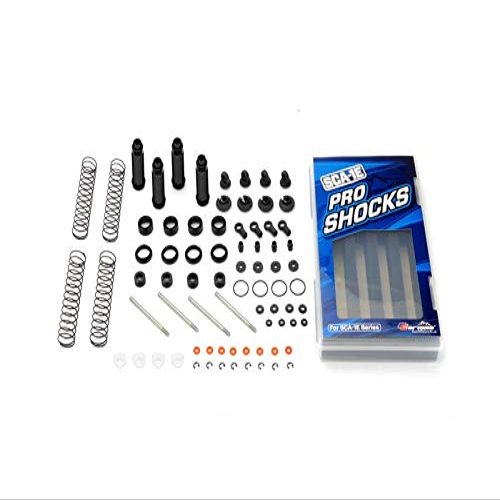 Carisma 16000 SCA-1E Pro Aluminum Oil Shocks, Unassembled (4Piece)