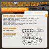 PANGOLIN 22R Engine Gasket Kit for Toyota 85-95 S 2.4L SOHC 4 Runner Pickup 22RE 22REC Excavator Aftermarket Parts view 2