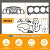 PANGOLIN 22R Engine Gasket Kit for Toyota 85-95 S 2.4L SOHC 4 Runner Pickup 22RE 22REC Excavator Aftermarket Parts view 4