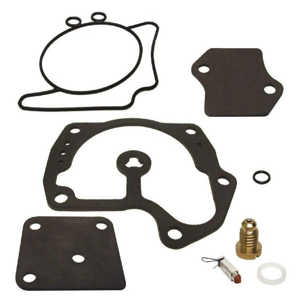 GLM Carburetor Kit for Johnson Evinrude 120, 125, 140, 185, 200, 225, 250 Hp V4 & V6 Looper 1985-1994 Replaces 439078 439079 18-7248 Read Product Description for Exact Applications