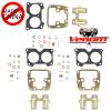 3 Pack of Venom Dual Carb Carburetor Rebuild Kit (For Johnson Evinrude/Replaces 439076 435443 434888 392550 390055 / Fits MANY V-6 150 155 175 185 200 235 HP, See Ad For Exact Years) view 2