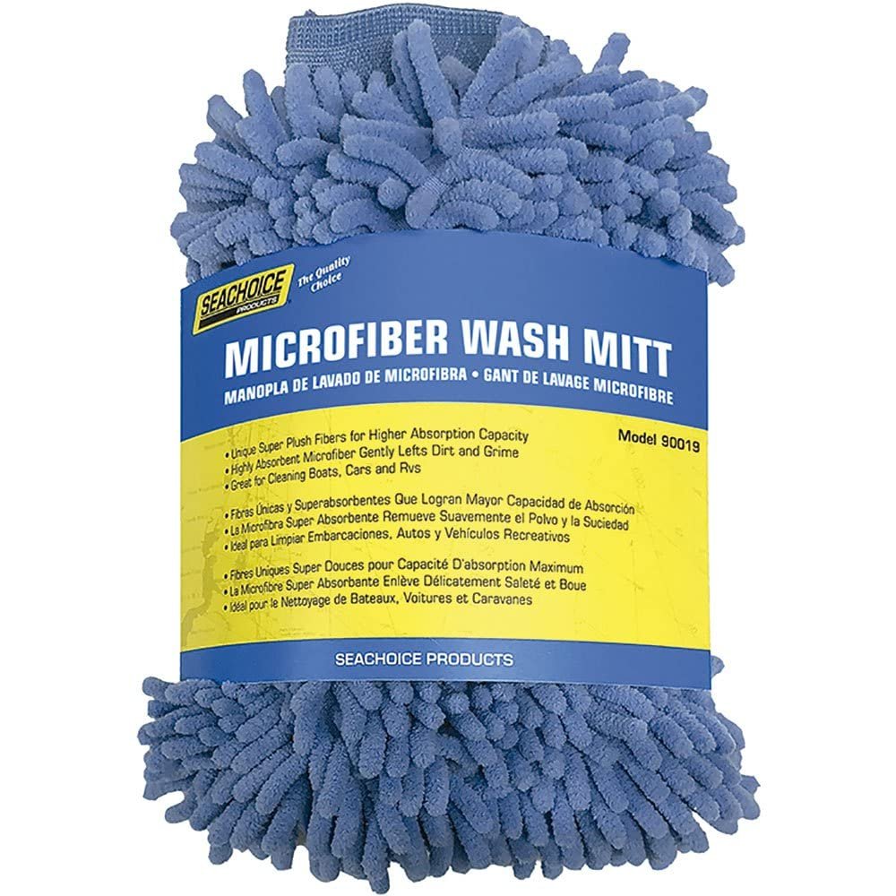 Seachoice Microfiber Reggae Wash Mitt