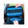 Reinsman Insulated Leakproof Cooler Saddle Bag with Additional Cantle Bag and Straps, Black view 4