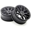KYOFAH701BK Wheel FZ02 P=(Mesh 7/ Black/2pc) view 1