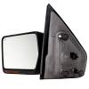 cciyu Rear View Mirror, Car Mirror,Towing Mirror Fit for 2007-2014 Series Truck Pickup with Power Heated Amber Turn Signal Light view 4