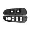 BASIKER Black Window Switch Panel Bezel Fit Dodge Ram 1500-3500 2002-2010 view 3