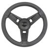Gussi Italia Giazza Black Premium Italian-Made Steering Wheel for Golf Carts - No Hub Adapter Needed (Yamaha (All Models)) view 2