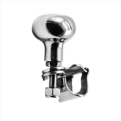 MARINE CITY 316 Grade Stainless Steel Strong Durable Gloss Polished Finish Sport Boat Knob Spinning Ball Bearing Knob for Steering Wheels
