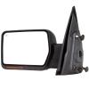 cciyu Rear View Mirror, Car Mirror,Towing Mirror Fit for 2007-2014 Series Truck Pickup Heated Power Amber Turn Signal Puddle Light view 2