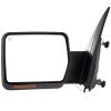 cciyu Rear View Mirror, Car Mirror,Towing Mirror Fit for 2007-2014 Series Truck Pickup Heated Power Amber Turn Signal Puddle Light view 3
