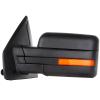 cciyu Rear View Mirror, Car Mirror,Towing Mirror Fit for 2007-2014 Series Truck Pickup Heated Power Amber Turn Signal Puddle Light view 4