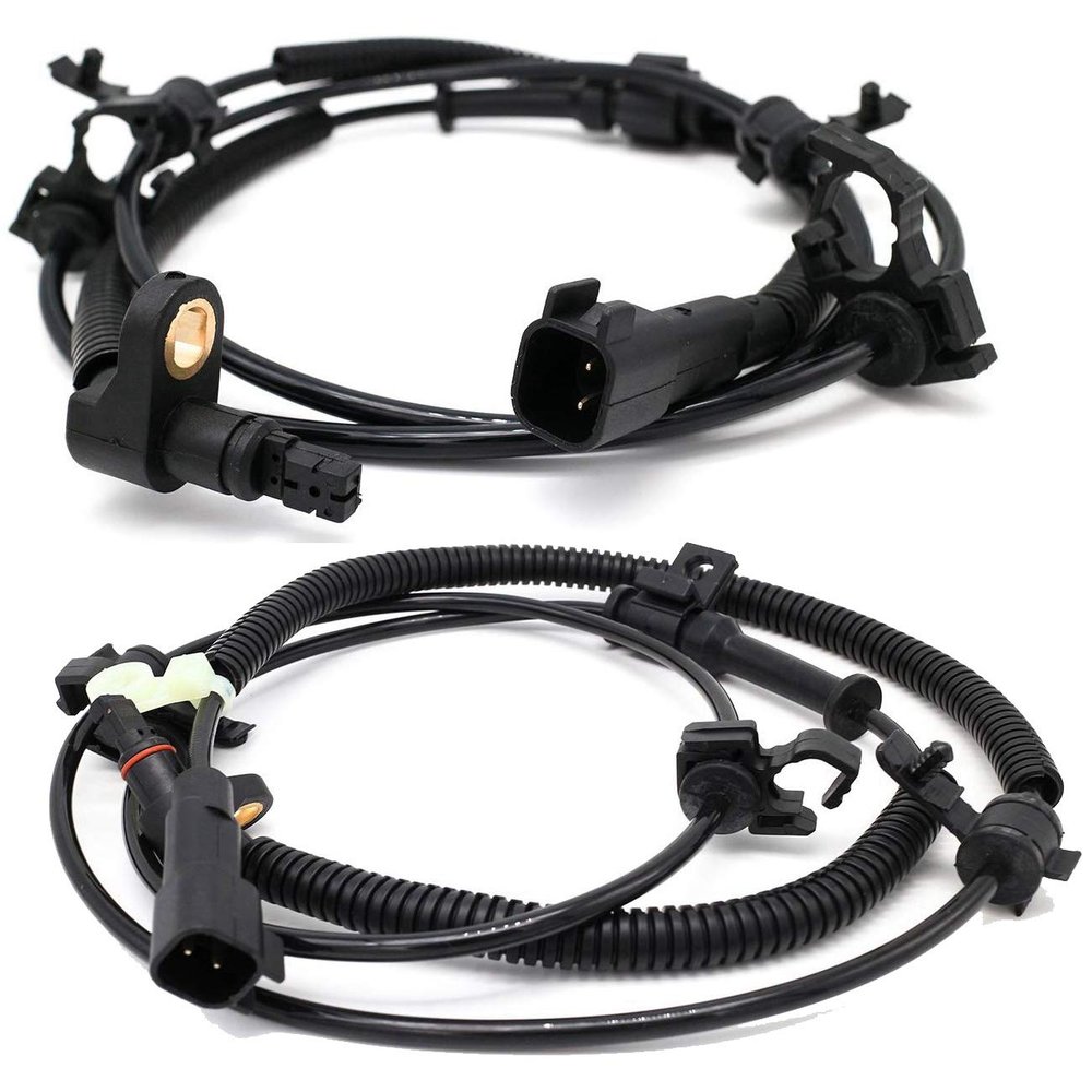 KARPAL Front Left and Right ABS Wheel Speed Sensor Compatible with 2002-2007 Jeep Liberty