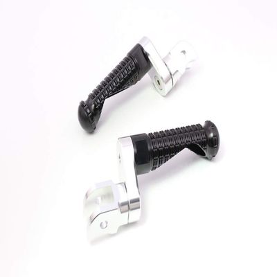 Autobahn88 Motorcycle Footpeg (Front/Rider - GP-Type with 25mm-Extension), compatible with BMW S1000RR HP4 (2013-2019) (Black)
