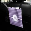 YouCustomizeIt Personalized Gingham Print Auto Back Seat Organizer Bag view 2