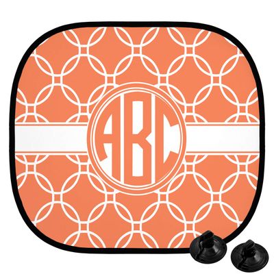 YouCustomizeIt Personalized Linked Circles Car Side Window Sun Shade