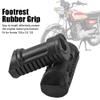 Aramox Motorcycle Foot Peg Pedals, Rubber Front Footpegs for CG 125 Street Bike view 2