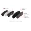DFC Front 5000 Advanced Brake Pads| Fits 2012-2016 BMW 528i view 3