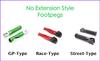Autobahn88 Motorcycle Passenger Footpeg -Fits Buell -GP/No-Ext view 4