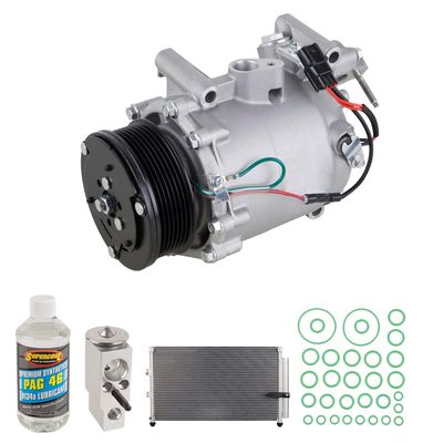 For Honda Civic 2007-2011 A/C Kit w/AC Compressor Condenser & Drier - BuyAutoParts 61-89460R6 New