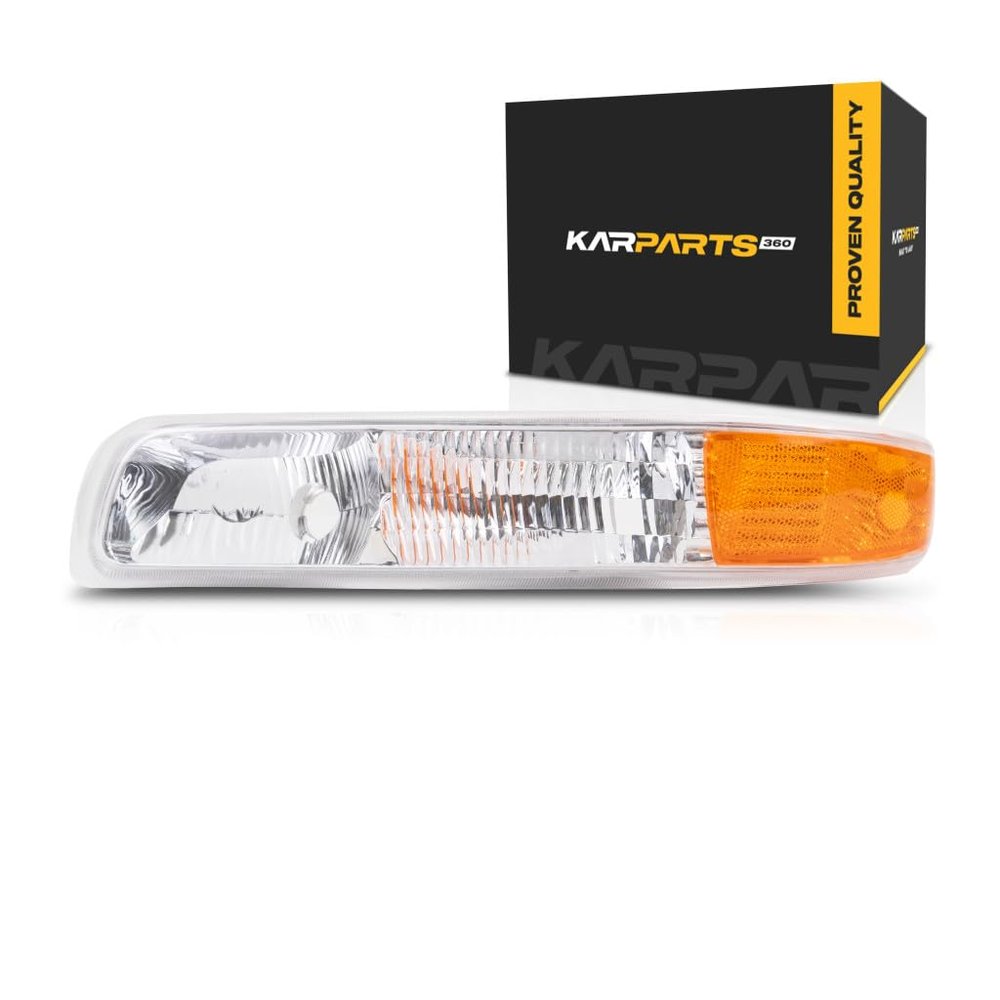 CarLights360: For 2000-2006 Chevy Suburban 1500 Front Signal/Corner Light Assembly Driver Side-Replacement for GM2520173 | 15199558, 16526123