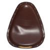 Brown Leather Copper Rivet Motorcycle Solo Driver Saddle Seat for Harely H-onda Sportster Bobber Chopper Custom view 4