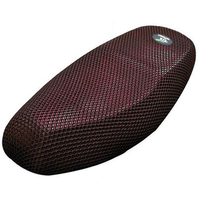 AUTUT Universal Seat Cover for Dirt Bike, Motorcycle Scooter (XL, Dark Red)