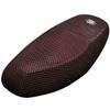 AUTUT Universal Seat Cover for Dirt Bike, Motorcycle Scooter (XL, Dark Red) view 1
