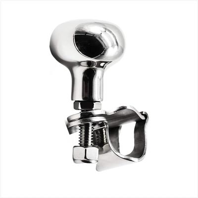 MARINE CITY 316 Grade Stainless Steel Strong Durable Gloss Polished Finish Sport Boat Knob Spinning Ball Bearing Knob for Steering Wheels