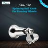 MARINE CITY 316 Grade Stainless Steel Strong Durable Gloss Polished Finish Sport Boat Knob Spinning Ball Bearing Knob for Steering Wheels view 2