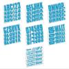 STIFFIE Uniline Blueberry 3" Super Sticky Boat & PWC Registration Decals Numbers Letters Stickers view 4