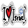 KW Vinyl Magnet I Love Israel Slogan Truck Car Magnet Bumper Sticker Magnetic 5" view 1