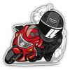 KW Vinyl Magnet Sport Motorcycle Biker Cartoon Truck Car Magnet Bumper Sticker Magnetic 5" view 1