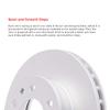 Dynamic Friction Company Front Brake Rotor Fits 2014-2015 Mazda 6 view 4