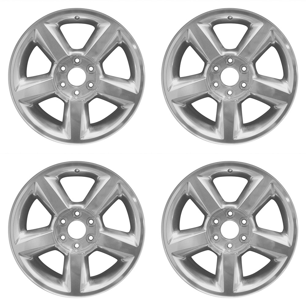 Auto Rim Shop - Brand New 20" Replacement Wheel Set (4 Wheels) for a Chevy Silverado Suburban 1500 2007-2009