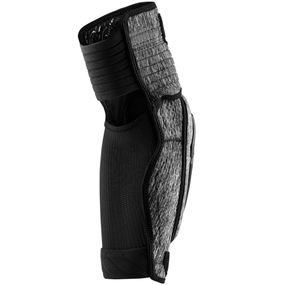 100% Fortis Elbow Pad Heather Grey, S/M