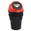 esunhz Office Home and Vehicle Car Automotive Interior Garbage Cans-Red view 1