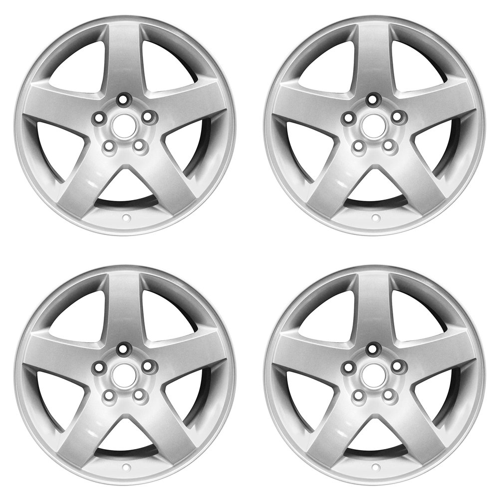 Auto Rim Shop - Brand New 17" Replacement Wheel Set (4 Wheels) for a Dodge Challenger Charger Magnum 2006-2010