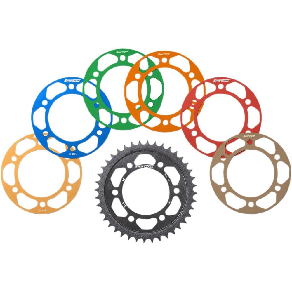 SUPERSPROX EDGE SPROCKET DISK RED RACD-302-42-RED