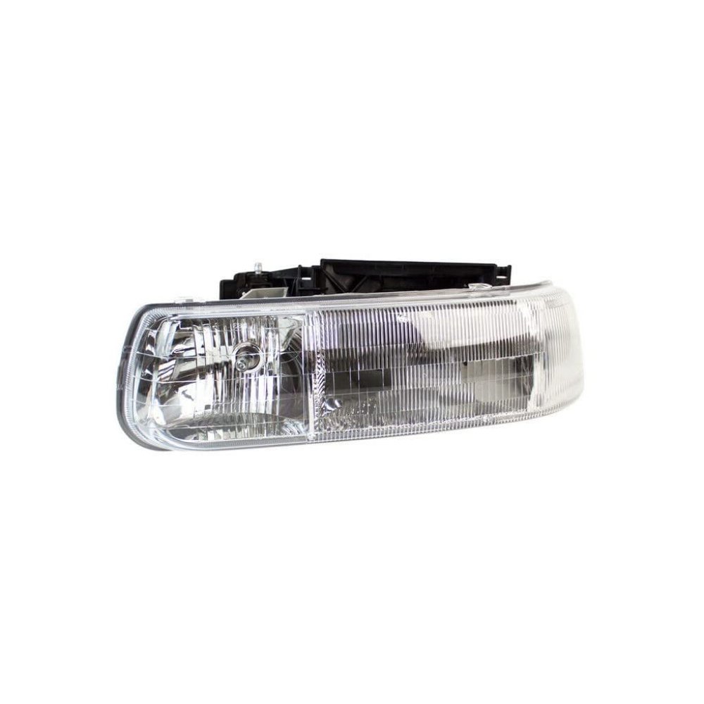 CarLights360: For Chevy Silverado 3500 Headlight Assembly 2001 2002 Driver Side CAPA Certified For GM2502187