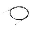 AlveyTech 59" Brake Cable with Sleeve - Replacement fits Motovox MBX10, MBX11, 79cc Mini Gas Bikes, Electric Scooter, ATV, Go-Kart, Front Adult Bike Accessories, Mountain/Road Bicycle, Universal Wire view 1