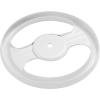 Murray Pedal Car Two-Spoke Steering Wheel, White view 3