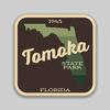 JB Print Magnet Tomoka State Park Sticker Explore Wanderlust Camping Florida Vinyl Decal Sticker Car Waterproof Car Decal Magnetic Bumper Sticker 5" view 1