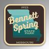 JB Print Magnet Bennett Spring State Park Explore Wanderlust Camping Hiking Vinyl Decal Sticker Car Waterproof Car Decal Magnetic Bumper Sticker 5" view 1