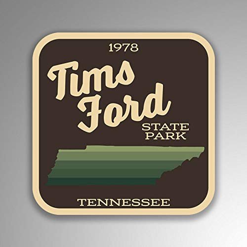 JB Print Magnet Tims Ford State Park Explore Wanderlust Camping Hiking Vinyl Decal Sticker Car Waterproof Car Decal Magnetic Bumper Sticker 5"