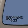 JB Print Magnet Romans 6:23 Bible Verse Vinyl Decal Sticker Car Waterproof Car Decal Magnetic Bumper Sticker 5" view 1