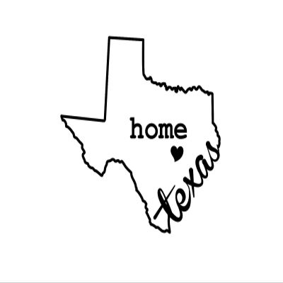 JB Print Magnet Texas Home Script Vinyl Decal Sticker Car Waterproof Car Decal Magnetic Bumper Sticker 5"
