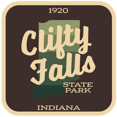 JB Print Magnet Clifty Falls State Park Explore Wanderlust Camping Hiking Vinyl Decal Sticker Car Waterproof Car Decal Magnetic Bumper Sticker 5"