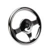 Murray 3 Spoke Pedal Car Steering Wheel, White view 1